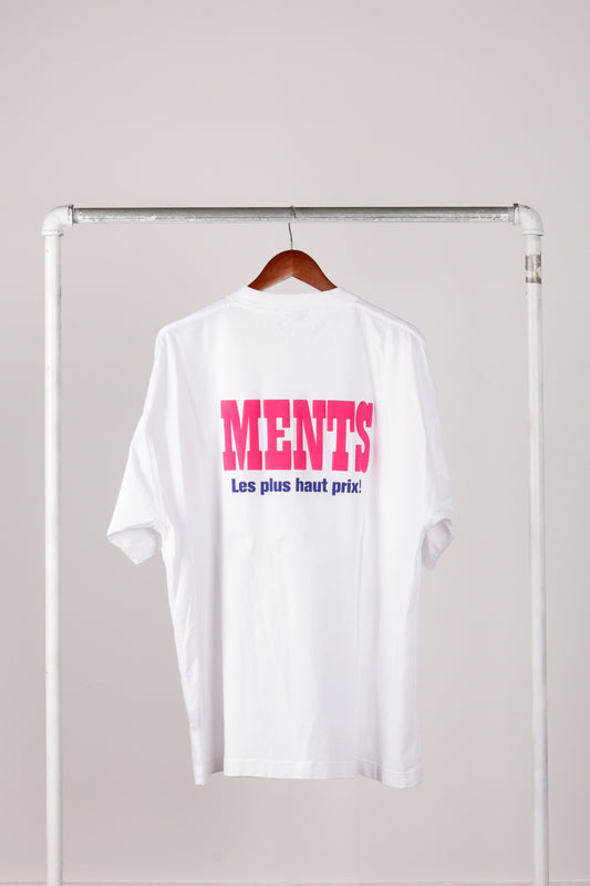 Vetements SS23 'La Haute Couture' T-Shirt White (2023)